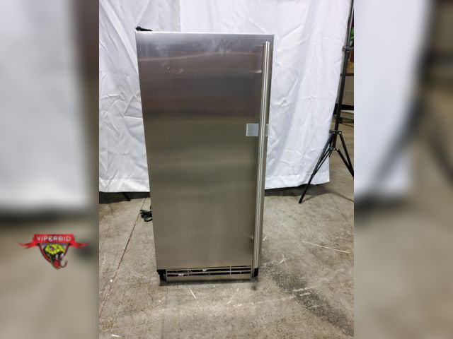 Lot 7-134076 - U-Line UHCP115-SS81A is a premium 15-inch 1 Class black cabinet with stainless steel door clear ice ...