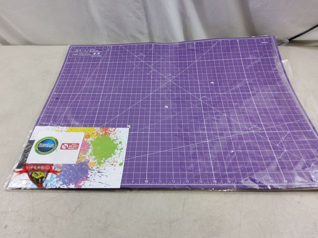 Lot 7-134386 - Elan 18"x24" Thickened Self Healing Cutting Mat, A2 Rotary Cutting Sewing Mat for Crafts, Double Sid...
