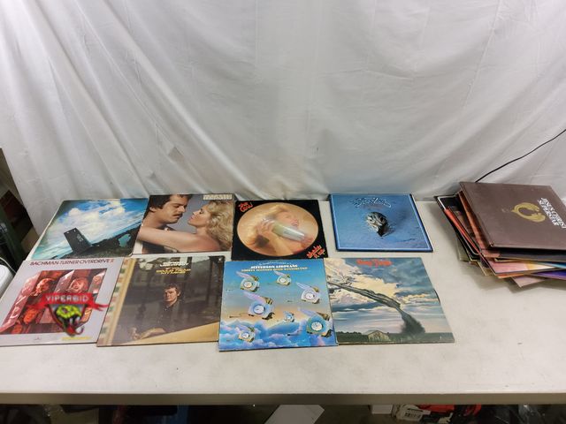 Lot 7-131626 - Lot of (30) Assorted Records. Includes artists like Neil Diamond, The Eagles, Rod Stewart, Deep Purp...