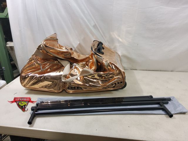 Lot 7-131498 - 28" Dance bag with garment rack.