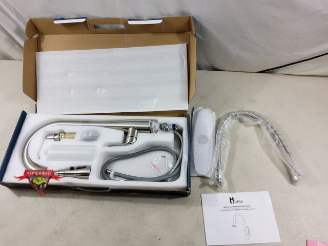 Lot 7-134103 - HGHGK touchless pull down kitchen faucet.