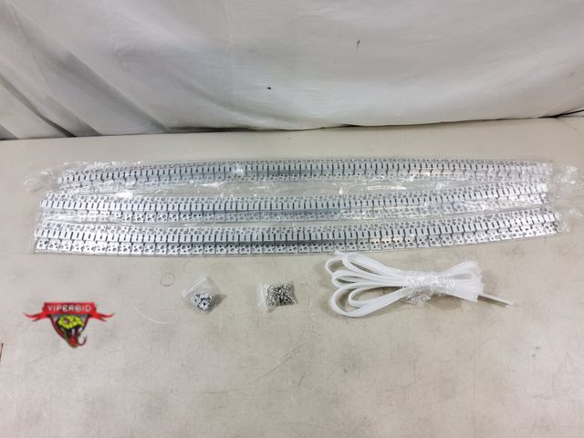 Lot 7-130307 - 3-Pcs LED Flexible Aluminum Profile Track for Custom LED Strip Lighting Solutions. 39"L X 2-1/4".