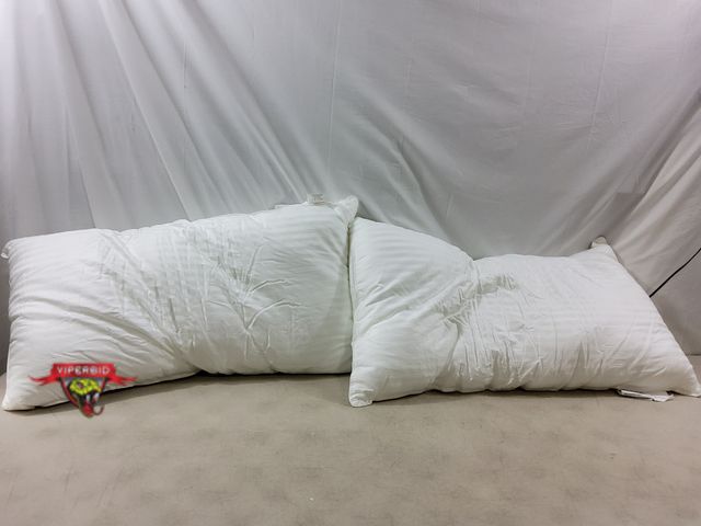 Lot 7-133358 - (2) Beckham Hotel Collection 20" X 36" Down alternative pillows.