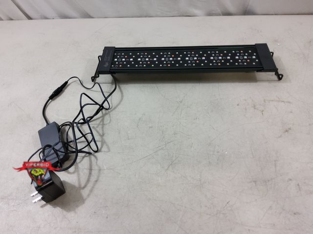 Lot 7-133019 - AQQA LED Aquarium Light, 24/7 Mode. 18"-24".