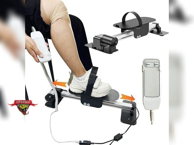 Lot 7-131107 - Retail value $199! Electric Knee Glide for Knee Replacement / Knee Therapy Exercise Strengthening Eq...