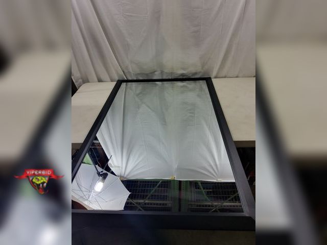 Lot 7-123688 - Briivue 48" X 32" Metal black framed mirror.