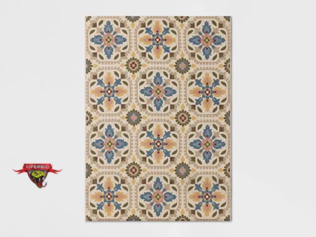 Lot 7-132902 - New! 5'x7' Nomad Rectangular Woven Outdoor Area Rug.