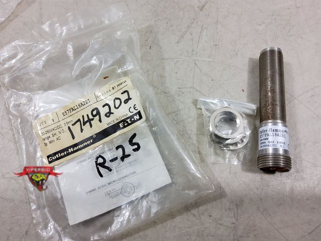 Lot 7-134117 - Cutler Hammer sensor. E57FAL18A2B1.