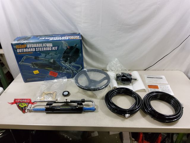Lot 7-131215 - Retail $315! 150HP Outboard Hydraulic Steering Kit.