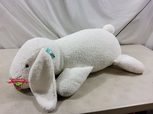 Lot 7-132543 - Pillowfort jumbo plush bunny. 31" X 21".