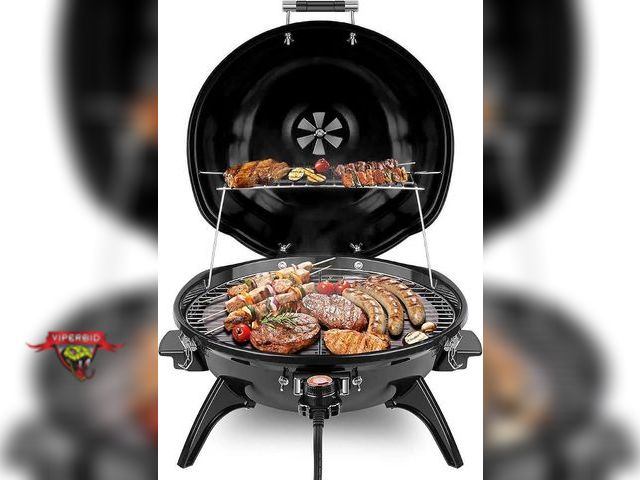 Lot 7-133935 - Techwood electric outdoor grill. Model TWBG-01.