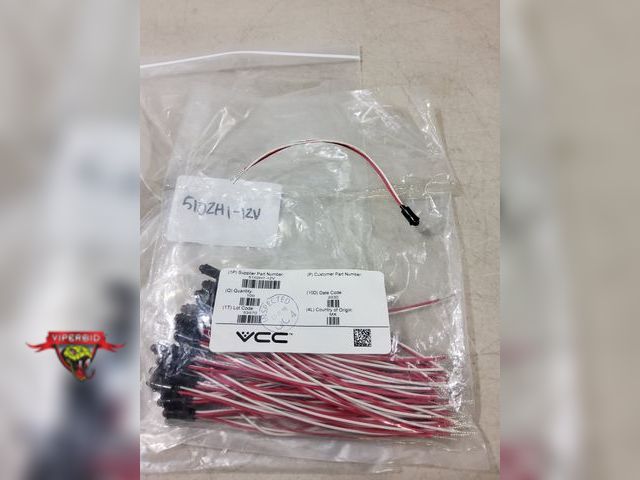 Lot 7-132560 - New! (46) Panel light indicators. Part no. 5102H1-12V.