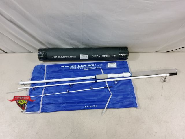 Lot 7-133081 - Used Kastking Centron Lite Traveling Fishing Rod. (5) Piece construction with Extra Rod Tip. Action ...