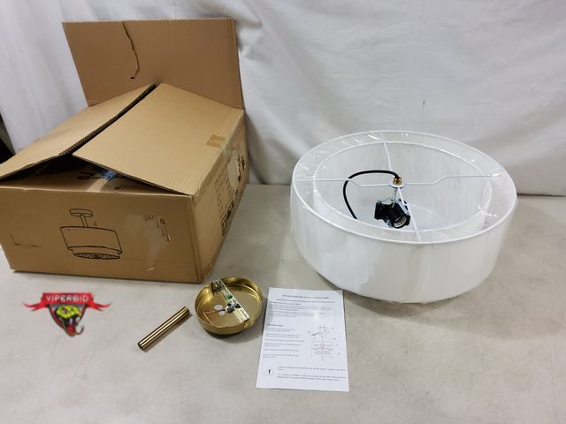 Lot 7-130560 - 16" Diameter ceiling light fixture.