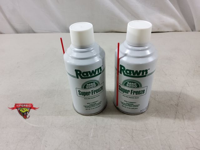 Lot 7-132554 - New! (2) 12 oz. aerosol cans of Rawn Aero 2000 Super Freeze.