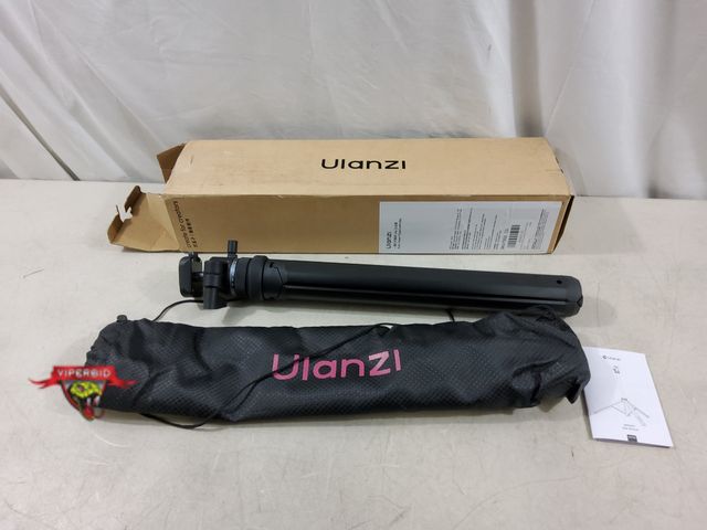 Lot 7-134674 - ULANZI MT93 Universal 1/4" Light Stand Camera Tripod w Auto-Open. Adjustable Stand up to 63"T.