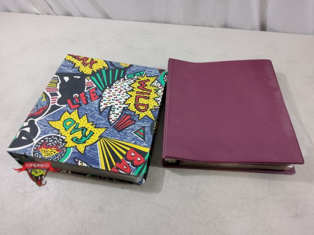 Lot 7-134829 - 1-1/2" &amp; 2-1/4" Binders filled with assorted Hockey cards.