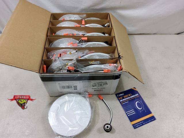 Lot 7-130688 - (24) Mico 5-6" LED recessed downlight. 5 color temp. options.