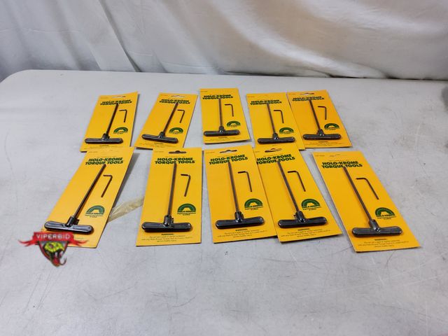 Lot 7-130203 - New! (10) Holo-Krom 9/64 T-Handle set. EDP 56050.