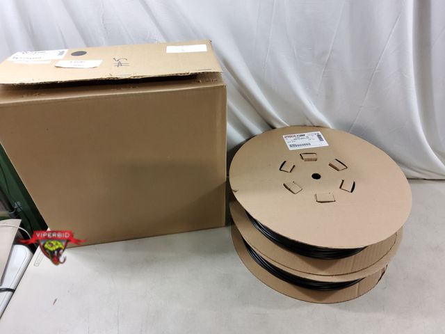 Lot 7-132732 - New! (2) Spools of 1000 ft. InterstateWire pvc tubing. 300 Volts. 5 Awg. Part no. PVC-0186-0. Type P...