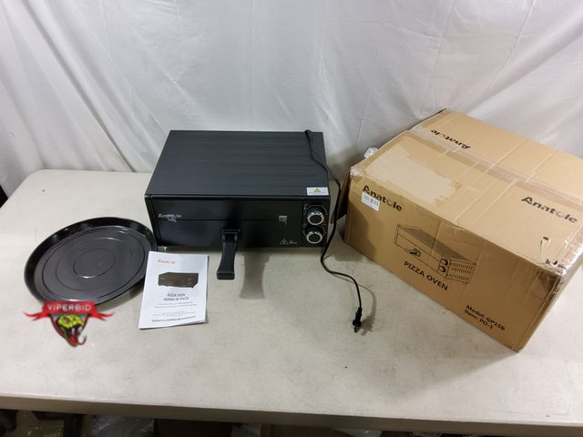Lot 7-133876 - Gently used. Anatole pizza oven. Tested to power on - heats.