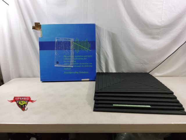 Lot 7-134241 - Set of (4) 20" X 20" Polyester fiber acoustic panels.
