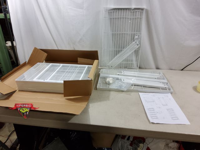 Lot 7-134769 - 6-Tier metal storage rack. Approx. 20-1/2"W X 12-3/4"D X 64"H.