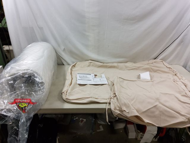Lot 7-130899 - Sundale Outdoor Olefin Loveseat Cushion Set with Pillow, 46x26x6 Inch, with Straps.