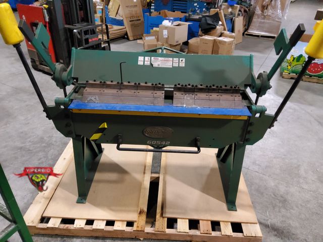Lot 7-135928 - Grizzly 48" Hand &amp; Box Brake. Model G0542. Unable to test.