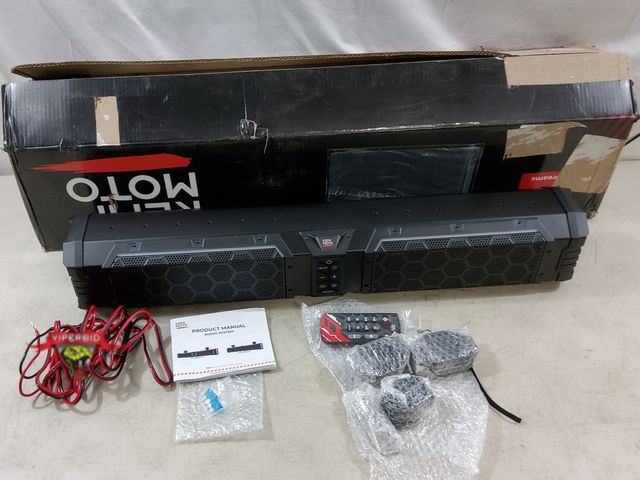 Lot 7-133423 - Retail value $404! KEMIMOTO Midnight 80 Gen2 31.5-inch 10-Speaker UTV Sound Bar, IP66 Water Resistan...