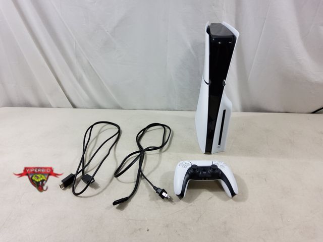 Lot 7-134242 - Parts and / or Repair only. Playstation 5 slim console with expandable disc drive. Unit does not pow...