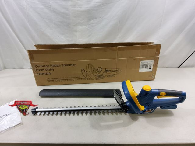 Lot 7-131089 - 20V Cordless hedge trimmer. Tool only - No battery or charger included.