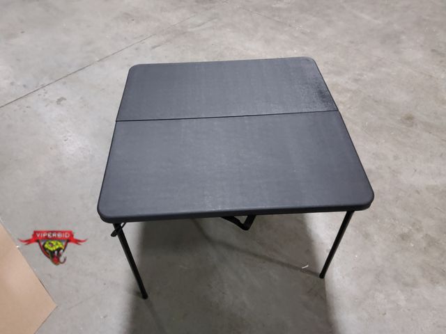 Lot 7-131825 - Liefetime 37"  Square fold-in-half table. 29"H.