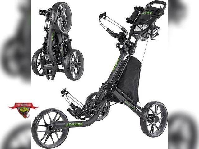 Lot 7-135054 - Retail value $179! Easego DZ Caddy Golf cart. Model DZ-001.