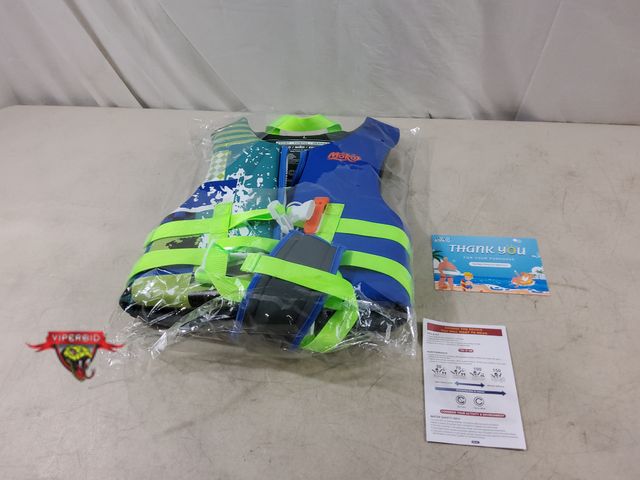 Lot 7-133712 - New! Moko youth life vest. Size: L.
