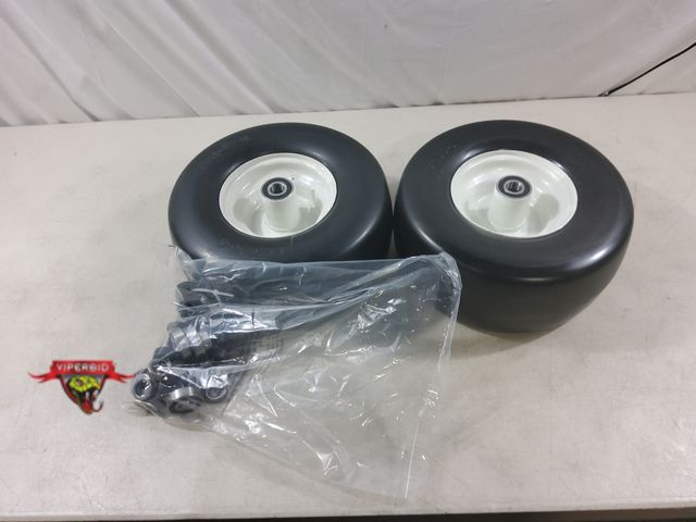 Lot 7-132733 - (2) Flat free tires. 13 X 6.50-6.
