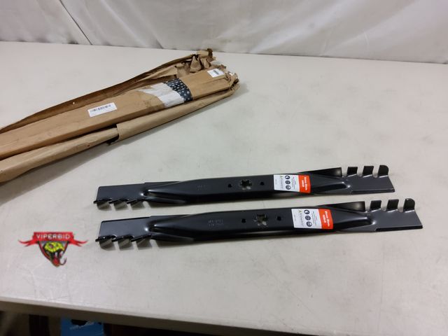 Lot 7-131178 - 2-Pack - Grasscool lawn mower blades. Each blade is 23-1/4"L. #742-0420