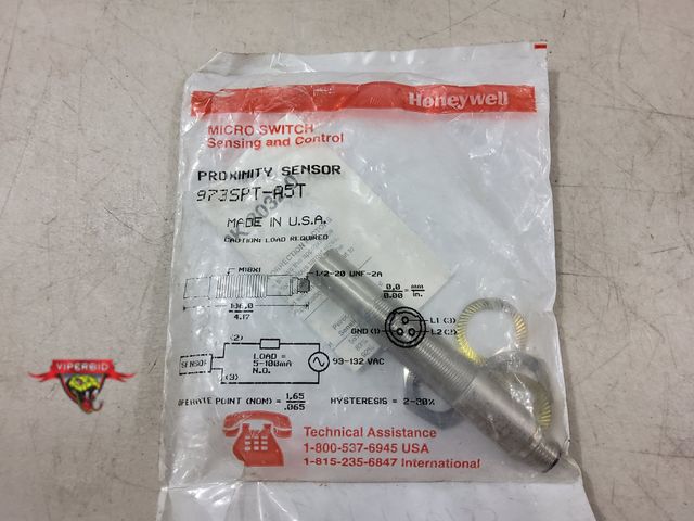 Lot 7-134157 - New! Honeywell proximity sensor. 973SPT-A5T.