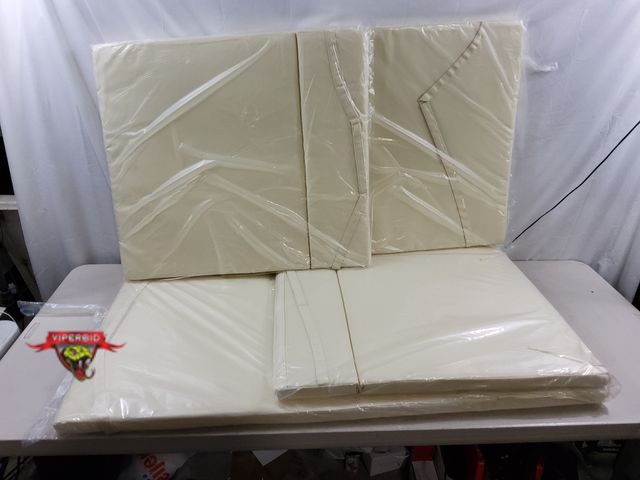 Lot 7-131845 - Retail $253! New! (2) 27.5"W  x 79.25 "L Outdoor Chaise Lounge Cushions. #N775P126376B.