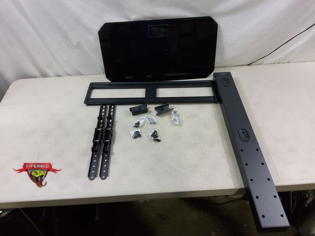 Lot 7-130807 - Floor tv stand. No instructions.
