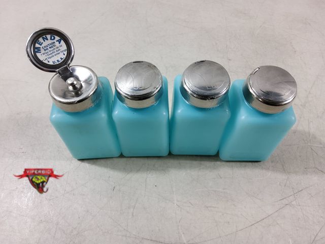 Lot 7-132619 - Retail value $21 each! New! (4) R&amp;R Lotion ESD (Electrostate Discharge) Safe I.C. Solvent dispen...