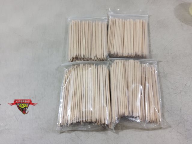 Lot 7-133051 - New! Approximately 360 Wood picks. 5-5/8"L