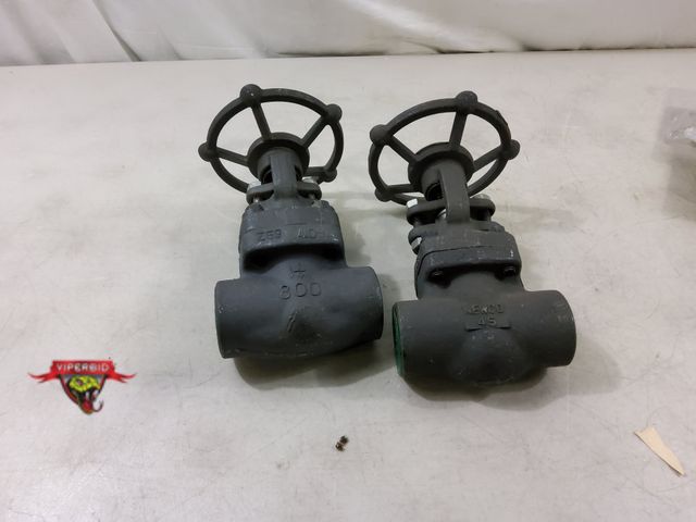 Lot 7-130246 - (2) Newco gate valves. #18T-FS2-RP. 1-1/4".