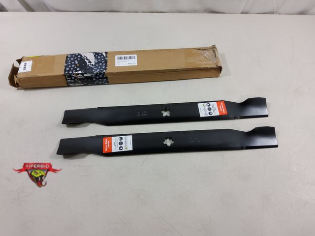 Lot 7-130981 - New! (2) Grasscool 40MnB Mower blades. 20-3/4"L.