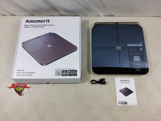 Lot 7-132591 - Amzmerit Smart Scale. Model: CF661BLE+Wifi
