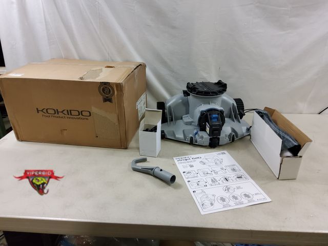 Lot 7-131595 - Kokido xtrojet 620 cordless pool leaf cleaner. Has been used - Unable to test.