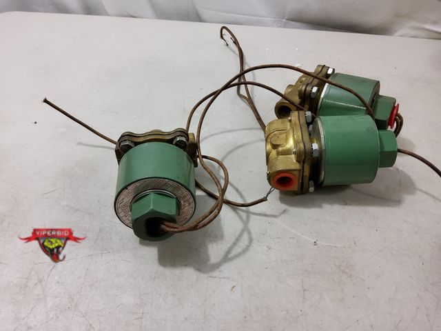 Lot 7-131002 - (3) Asco Red-Hat valves. Cat. no. HT8211D1.