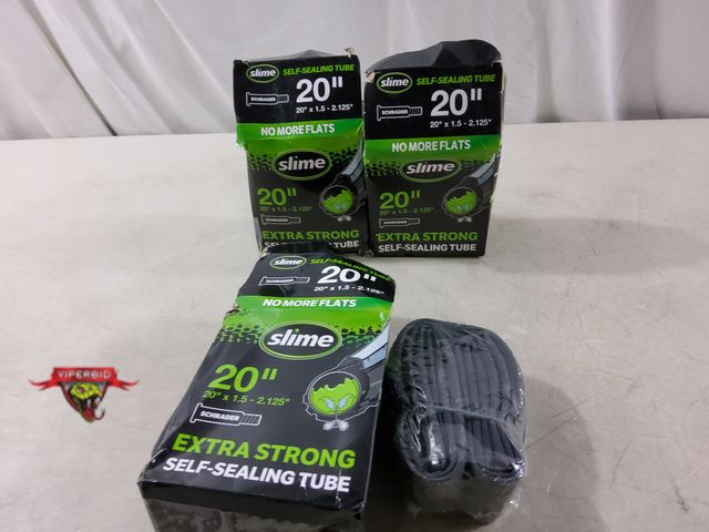 Lot 7-133542 - (3) Slime 20" Extra Strong self-sealing tubes. 20" X 1.5-2.1125".