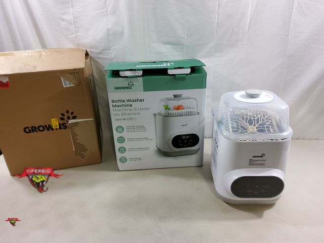 Lot 7-134458 - Grownsy bottle washer machine. Model ZMW-STHB01-3.