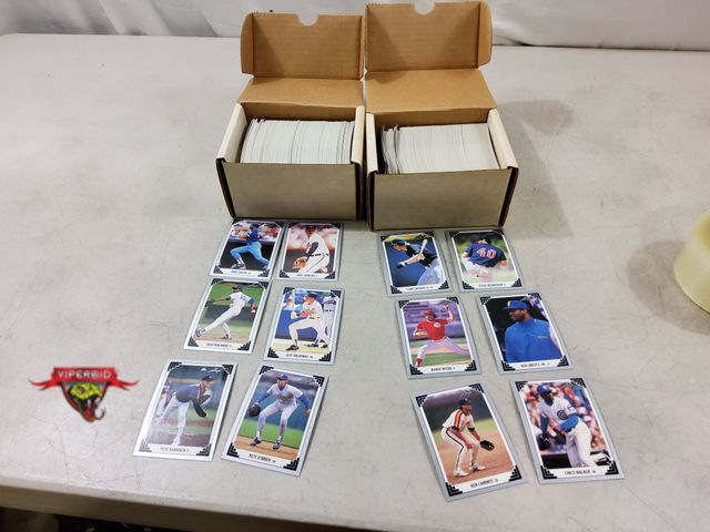 Lot 7-131669 - 1991 Leaf Series 1 &amp; 2 Baseball card sets.